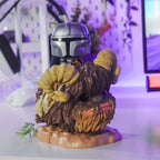 Productafbeelding De Mandaloriaan met Het Kind op Bantha Funko Pop Bobblehead Figuur - Star Wars