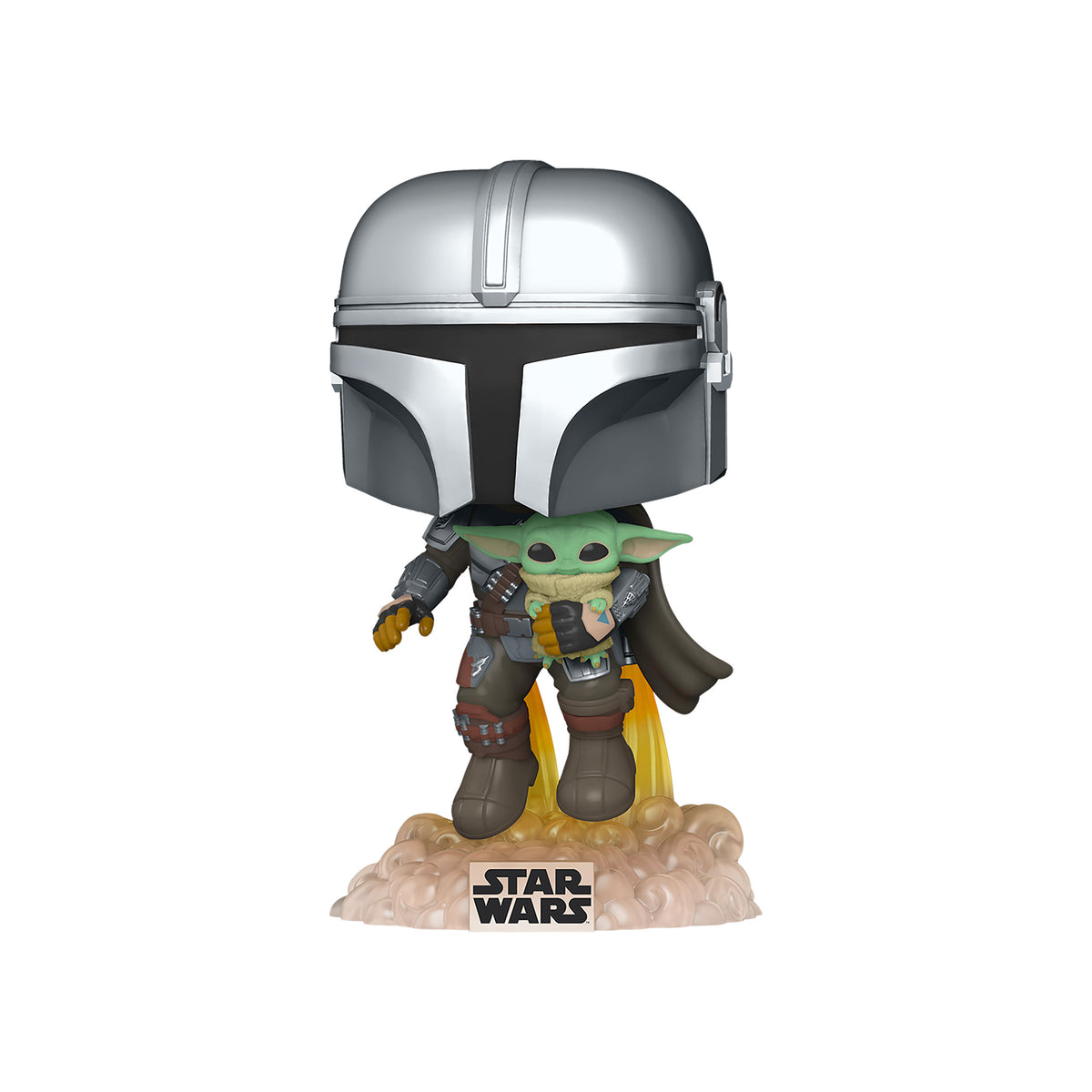 Image produit The Mandalorian avec The Child Funko Pop Figurine à tête branlante - Star Wars