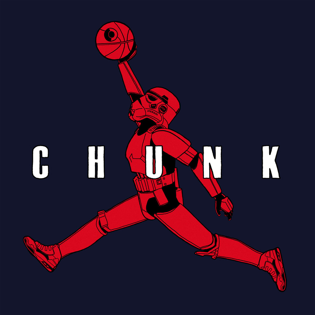 Productafbeelding Galactic Slam Dunk T-Shirt voor Star Wars Fans blauw
