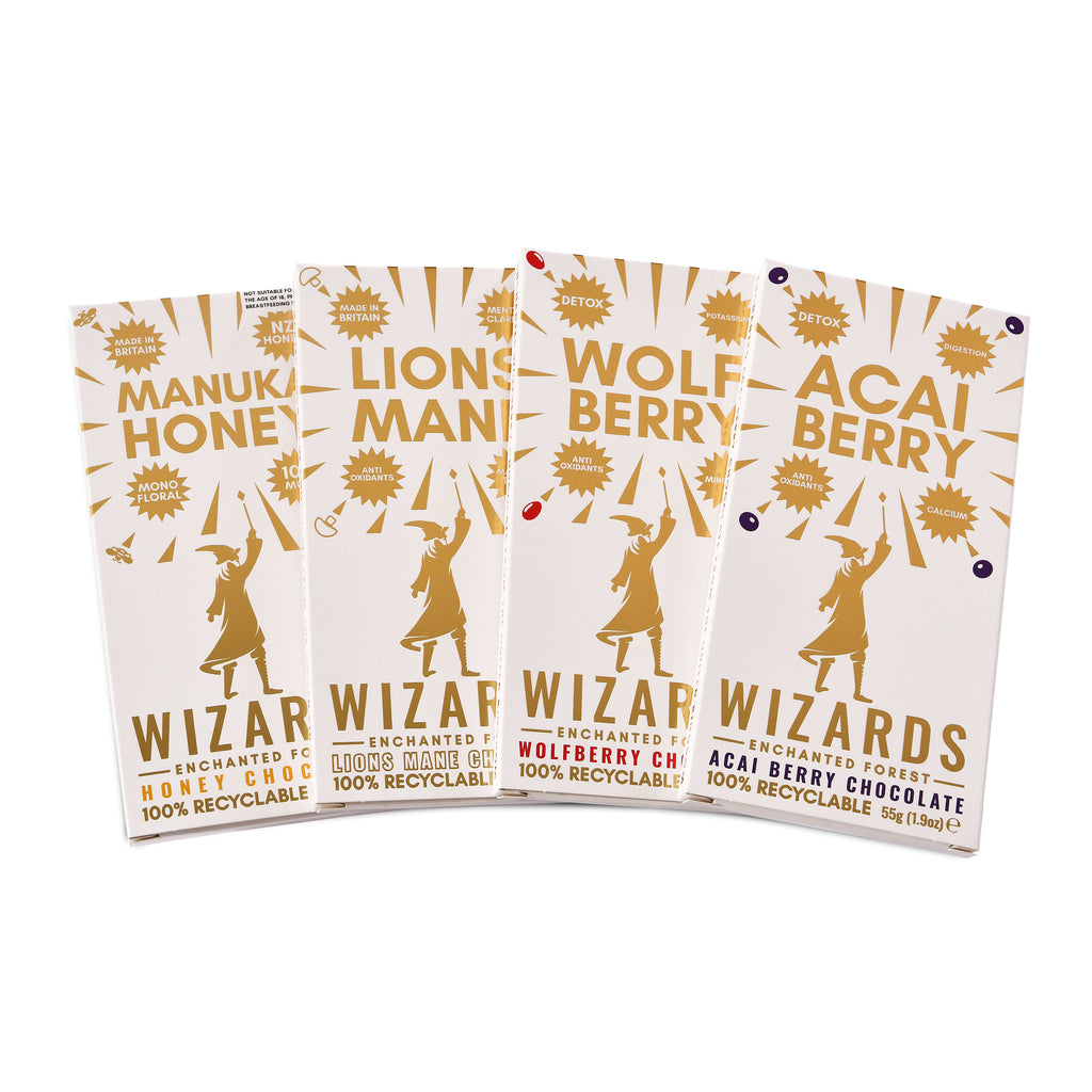 Productafbeelding Wizards Magic - Enchanted Forest Selectie Chocolade 4 repen