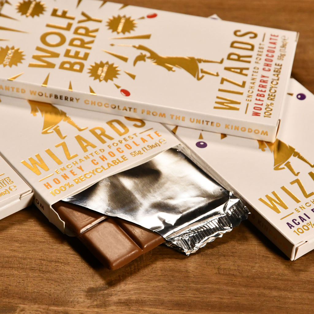 Productafbeelding Wizards Magic - Enchanted Forest Selectie Chocolade 4 repen