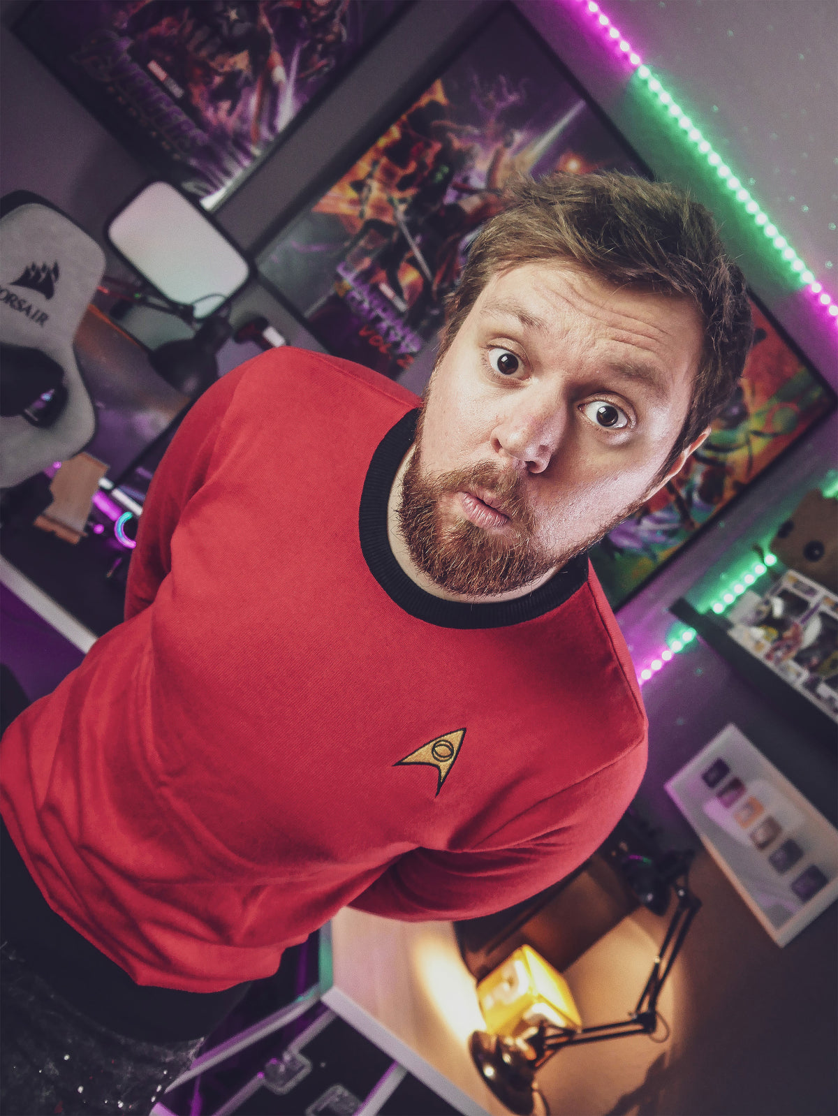 Productafbeelding Star Trek - Scotty Uniform Gebreide Trui rood