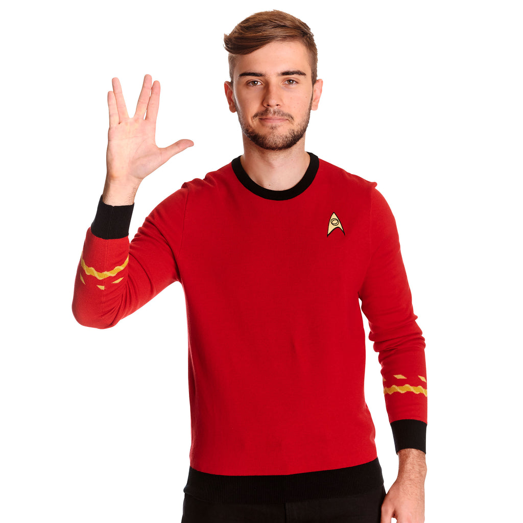 Productafbeelding Star Trek - Scotty Uniform Gebreide Trui rood