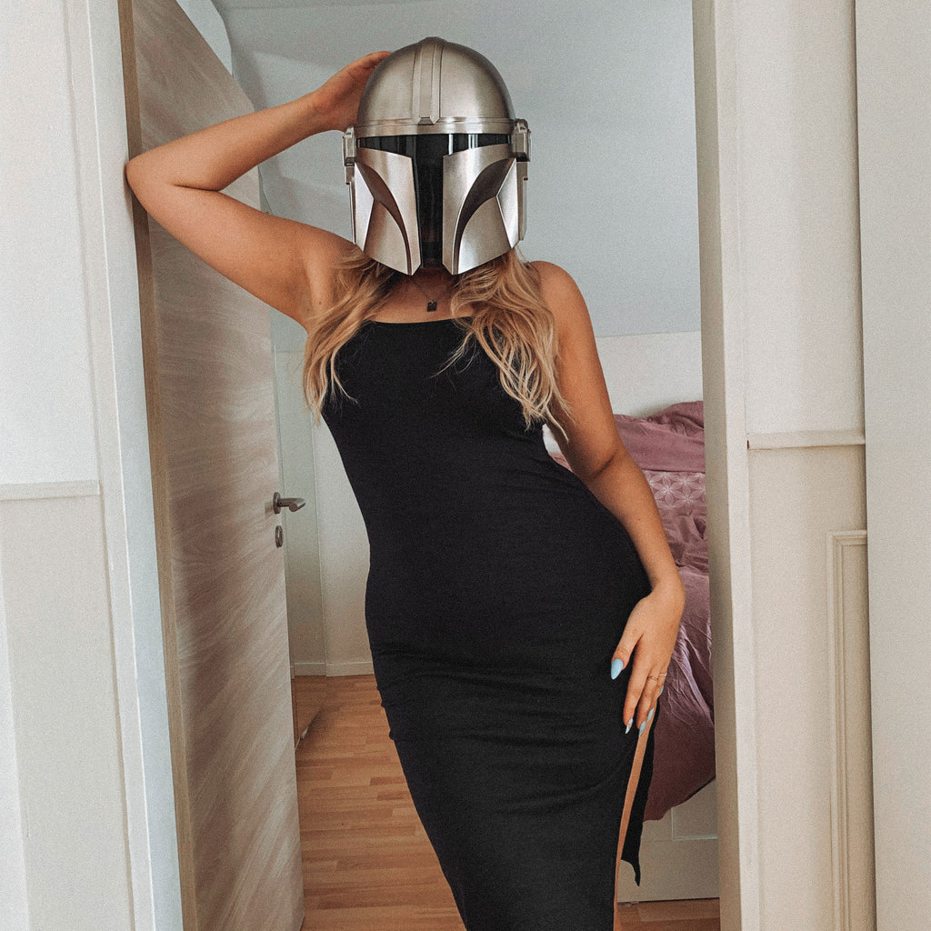 Productafbeelding The Mandalorian Helm Replica met Licht - Star Wars