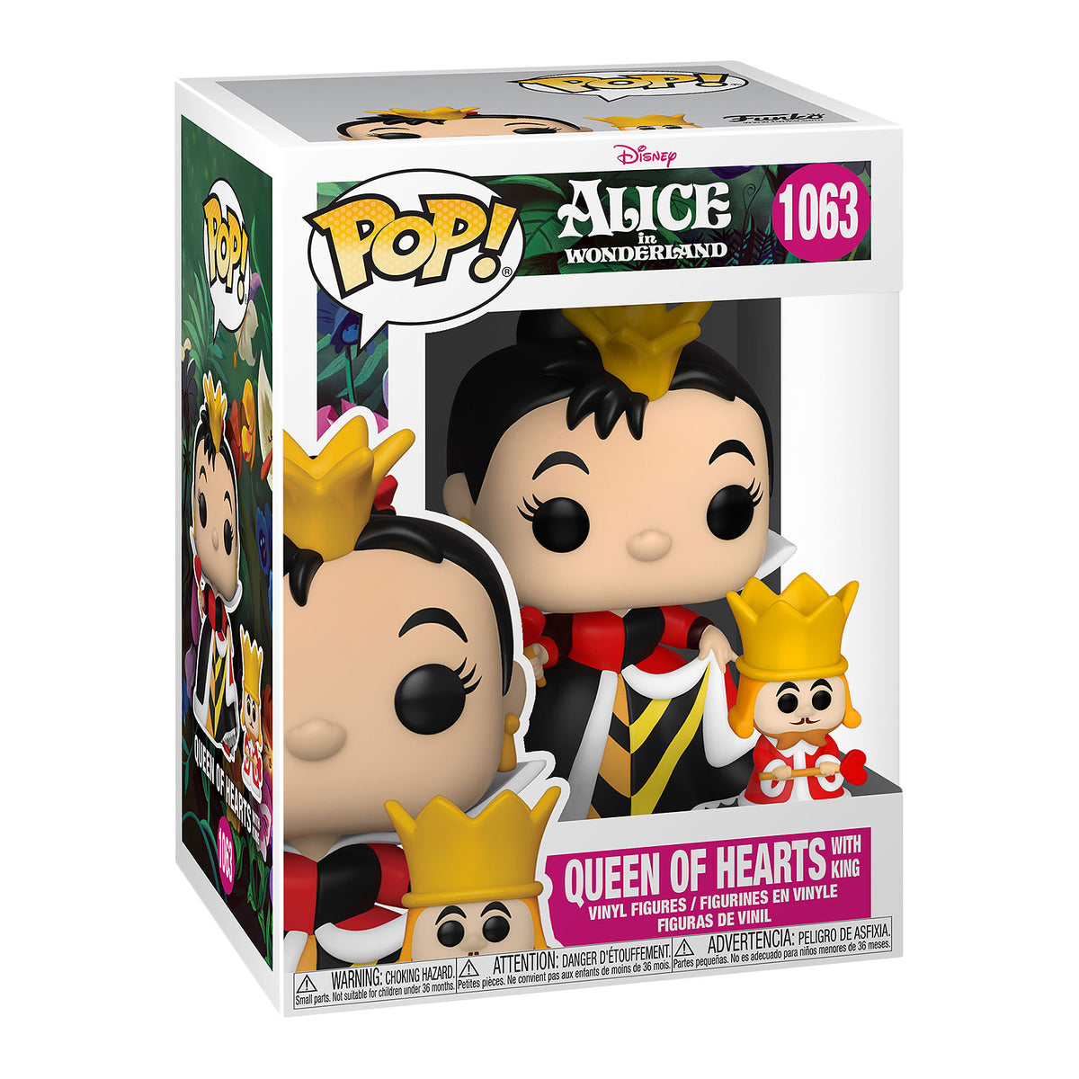 Image produit Alice au pays des merveilles - Reine de Coeur avec Roi Funko Pop Figure