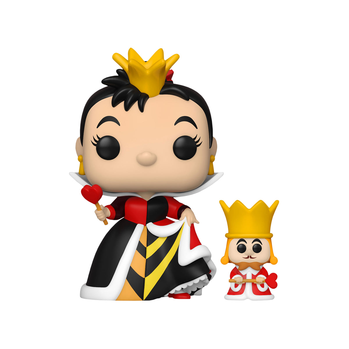 Image produit Alice au pays des merveilles - Reine de Coeur avec Roi Funko Pop Figure