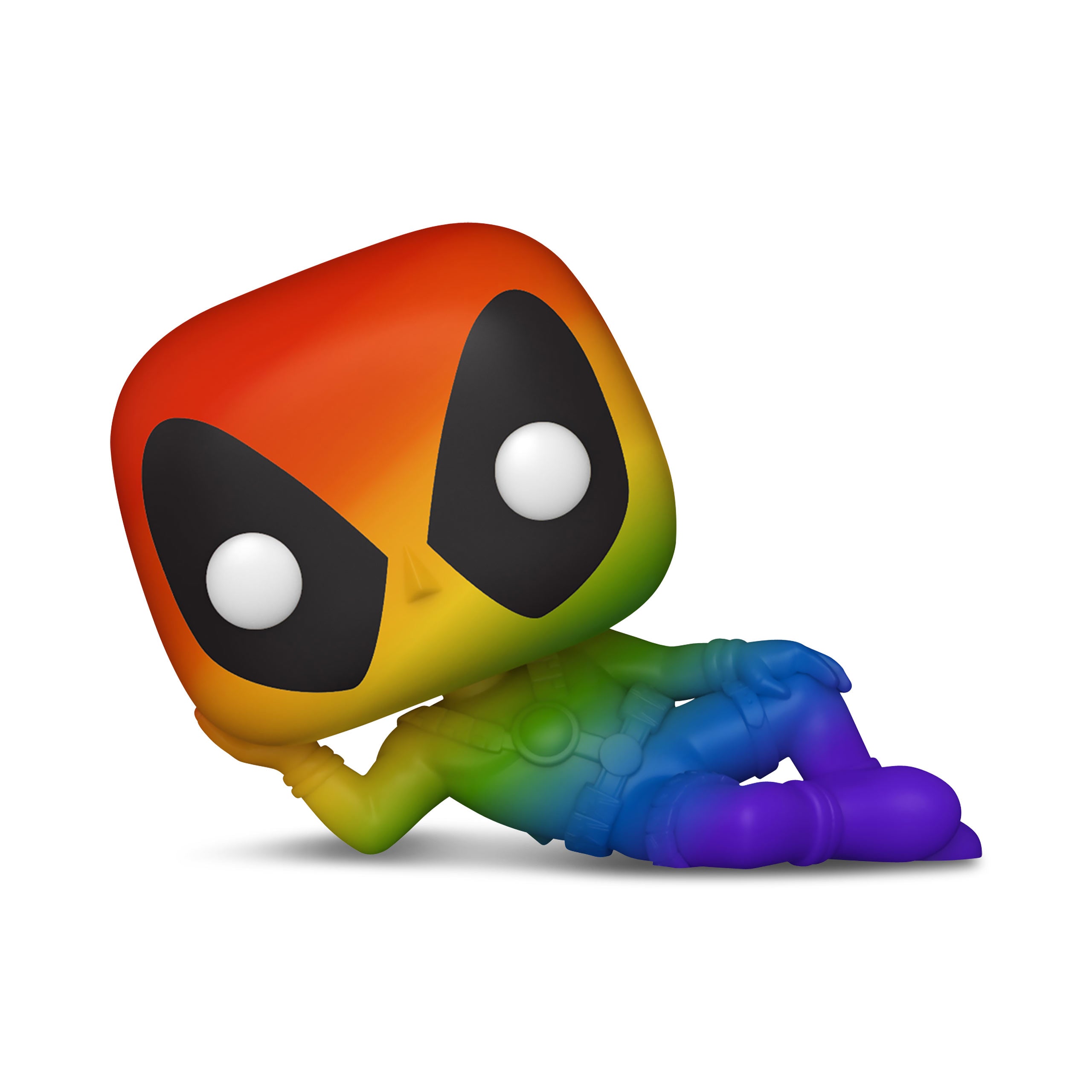 Produktbild Marvel - Deadpool Rainbow Funko Pop Wackelkopf-Figur