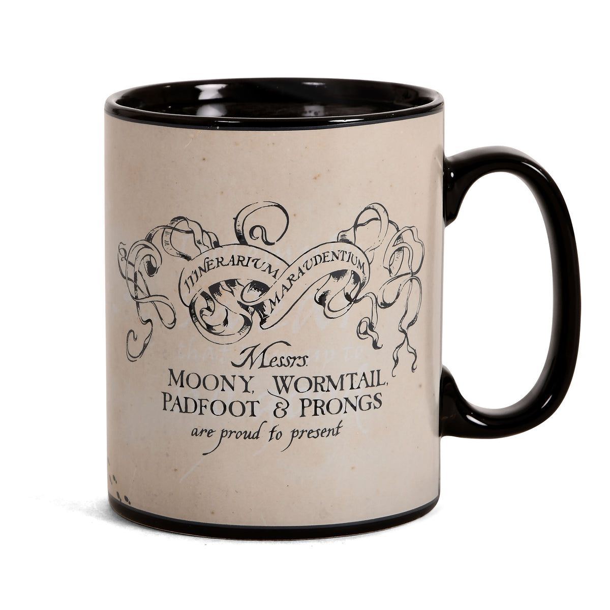 Productafbeelding Harry Potter - Sluipwegwijzer Thermisch Effect Mok Zwart