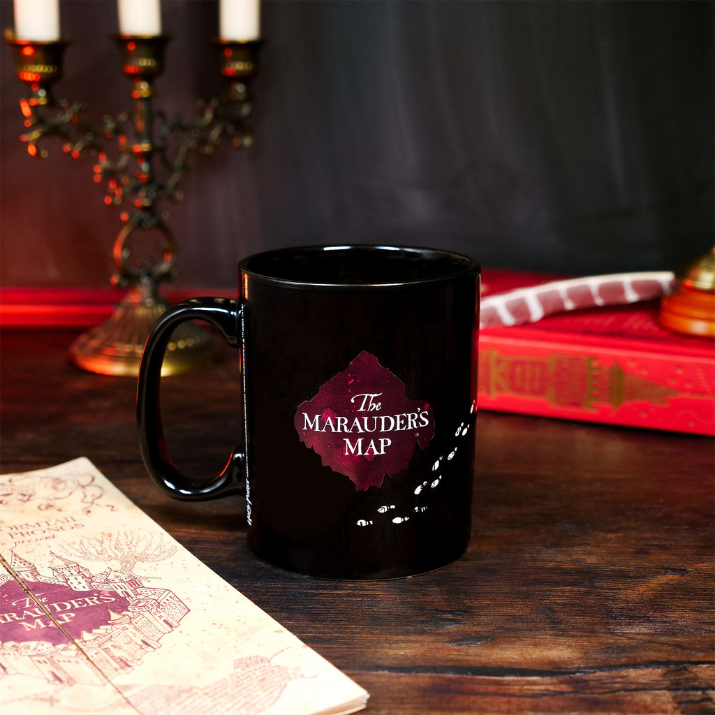 Productafbeelding Harry Potter - Sluipwegwijzer Thermisch Effect Mok Zwart