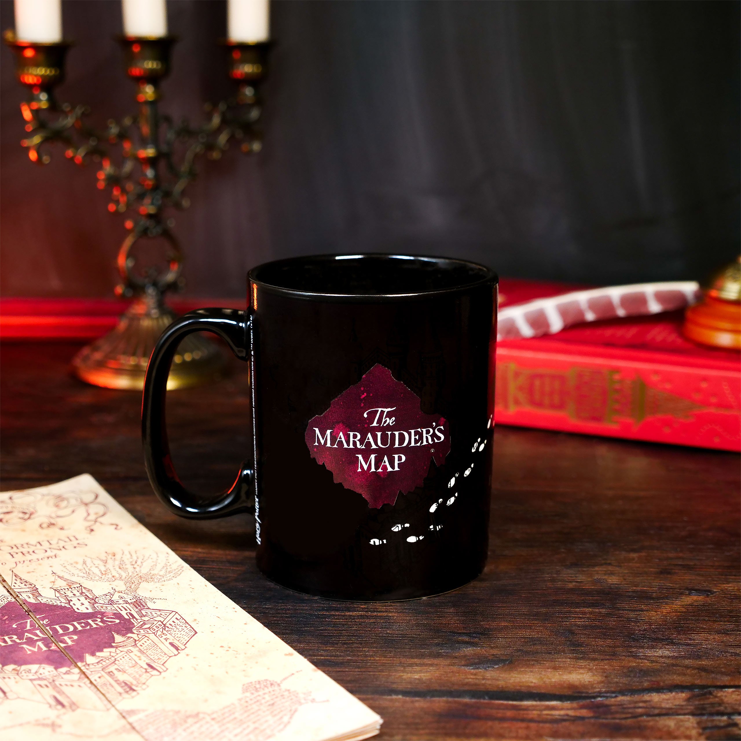 Productafbeelding Harry Potter - Sluipwegwijzer Thermisch Effect Mok Zwart
