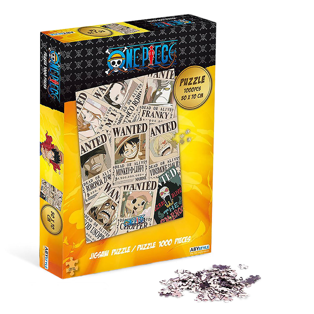 Produktbild One Piece - Strohhutbande Wanted Puzzle