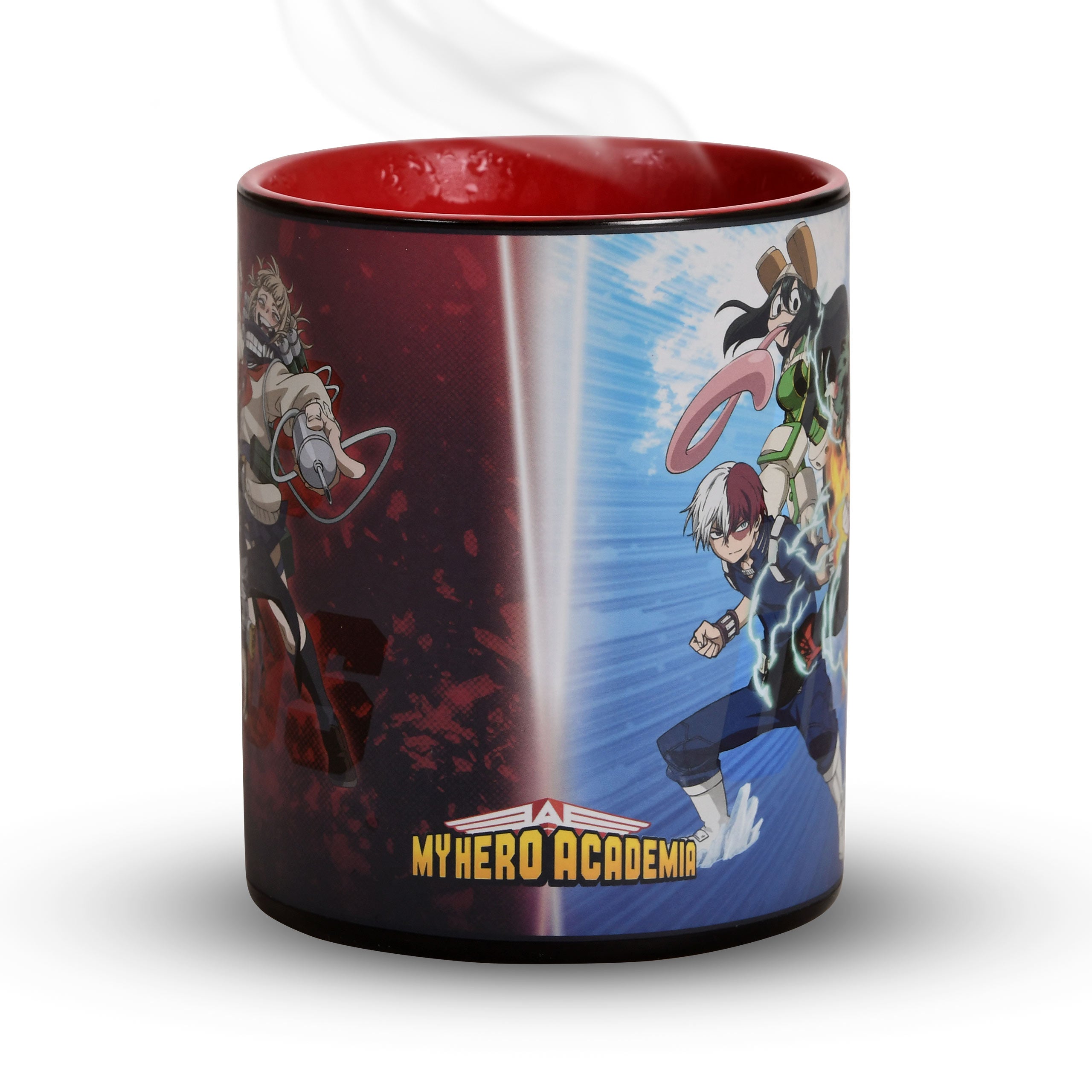 Produktbild My Hero Academia - Heroes vs. Villains Thermoeffekt Tasse