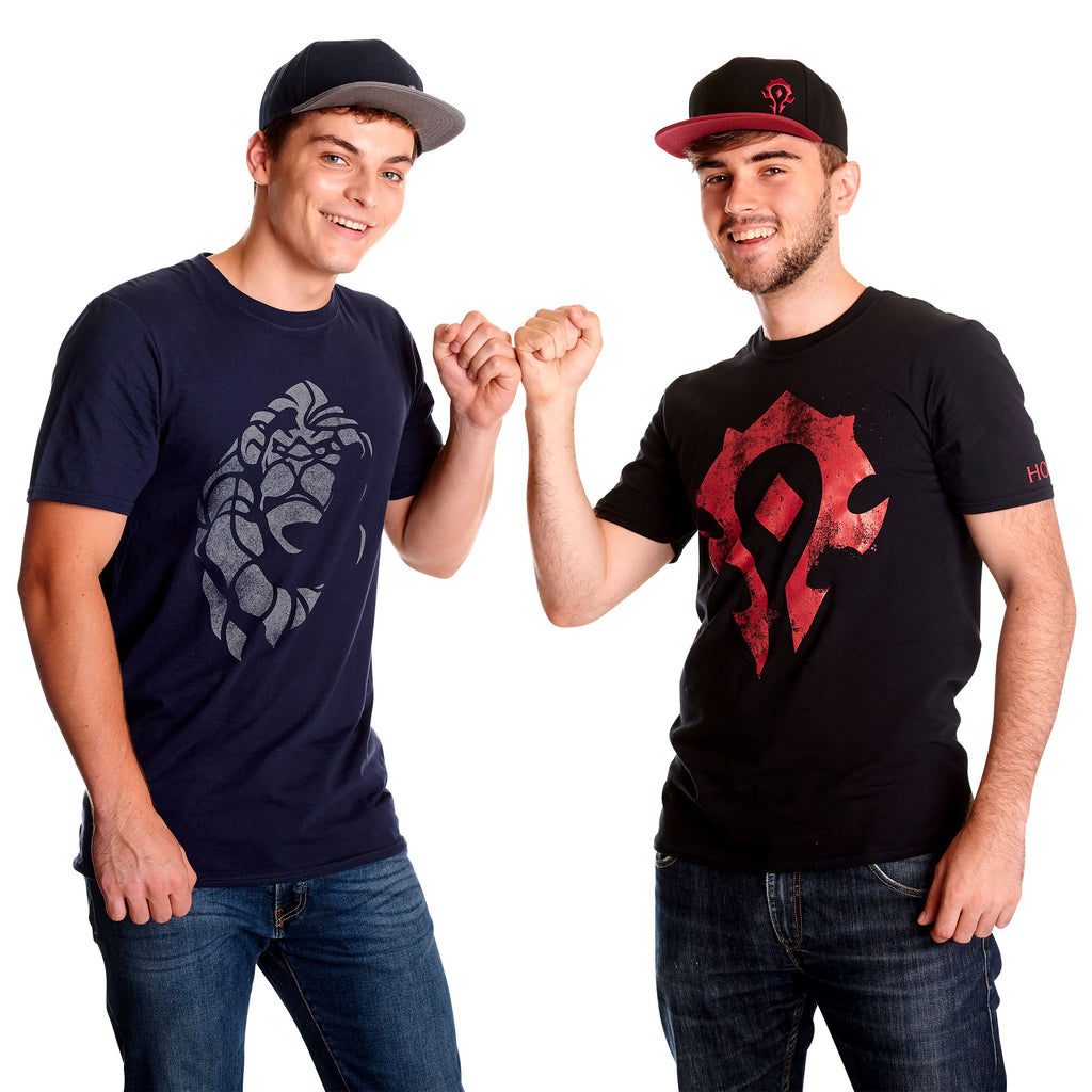 Productafbeelding World of Warcraft - Alliance Always T-shirt blauw