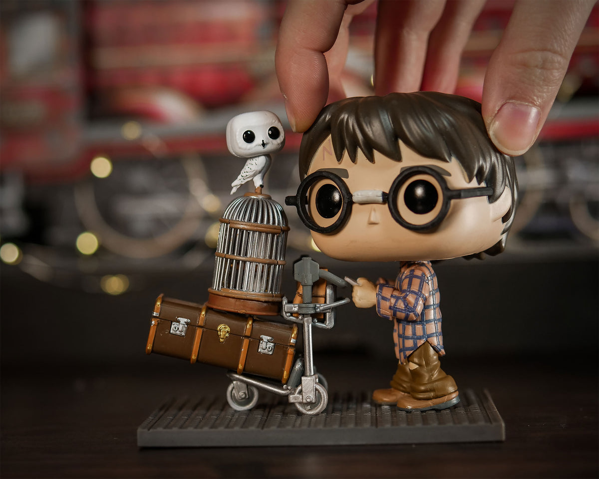 Productafbeelding Harry Potter met bagagewagen op perron 9 3/4 Funko Pop figuur