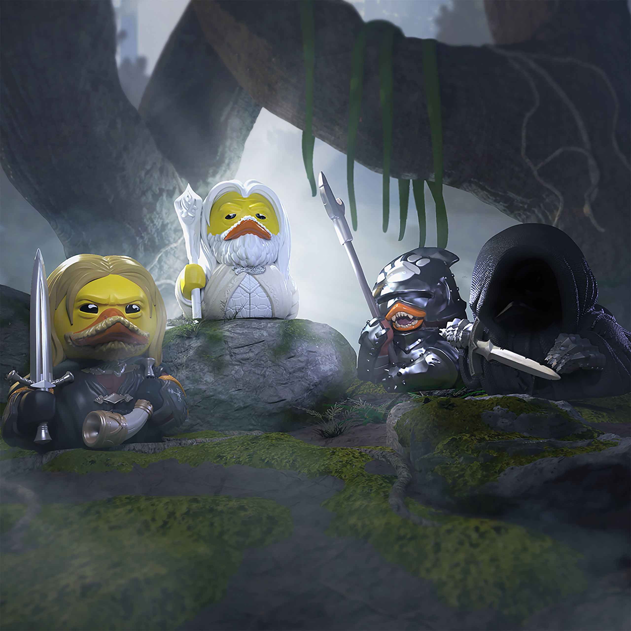Image produit Le Seigneur des Anneaux - Gandalf le Blanc TUBBZ Canard Décoratif