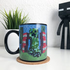 Image produit Minecraft - Tasse à effet thermique Creeper