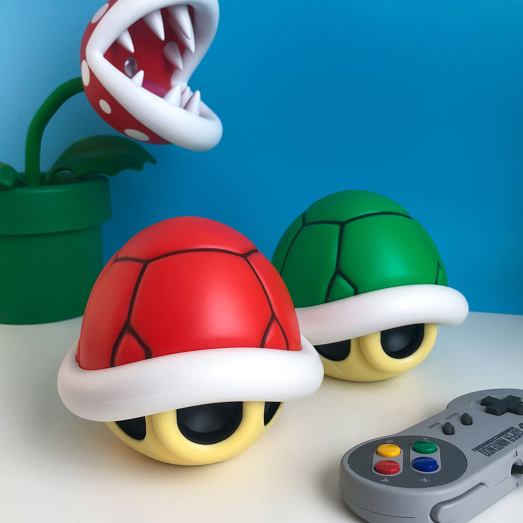 Image produit Super Mario - Lampe de table Coquille Verte avec son