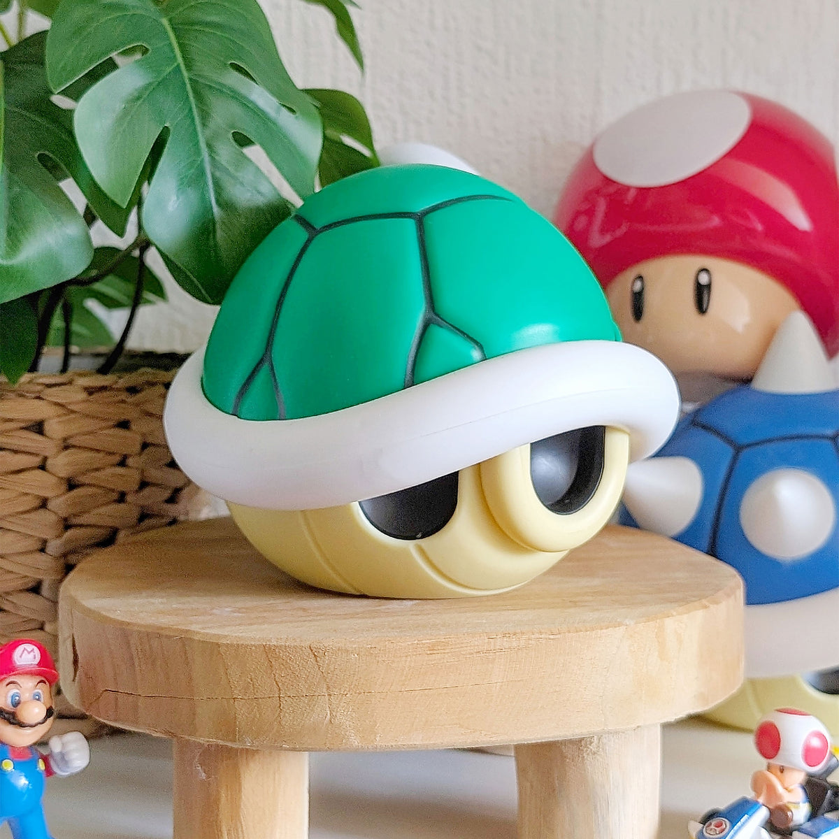 Image produit Super Mario - Lampe de table Coquille Verte avec son
