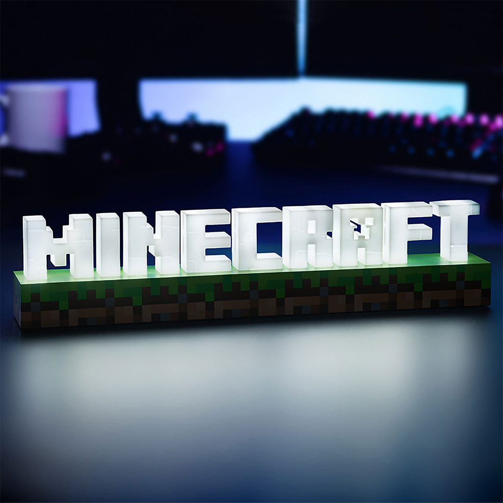 Image produit Minecraft - Lampe Logo