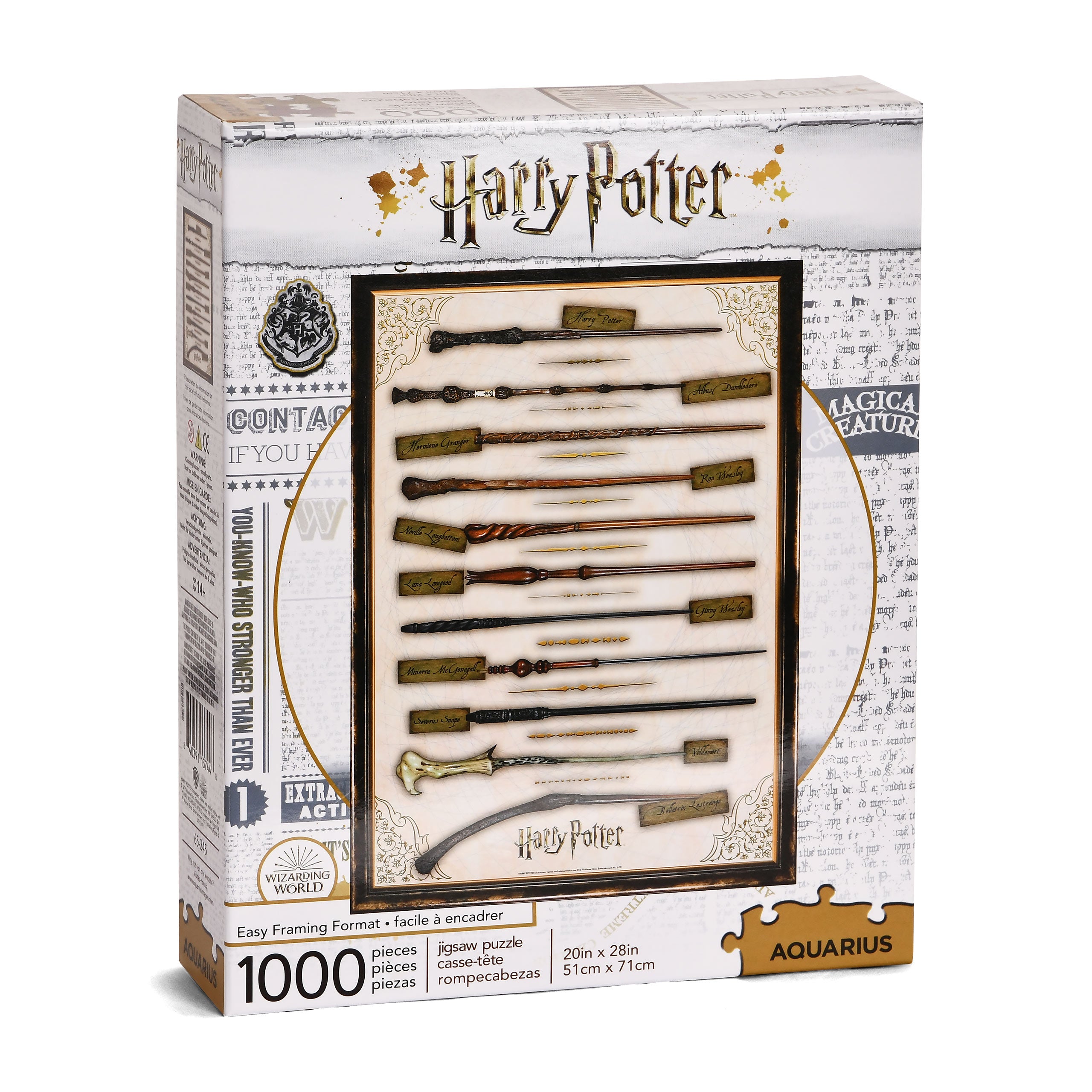 Image produit Harry Potter - Puzzle Baguettes Magiques 1000 Pièces