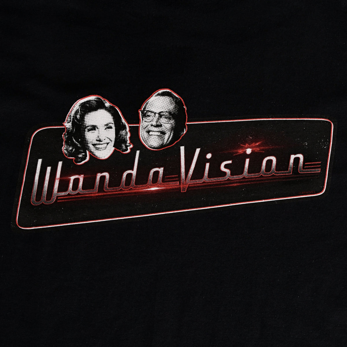 Productafbeelding WandaVision - Logo T-shirt zwart