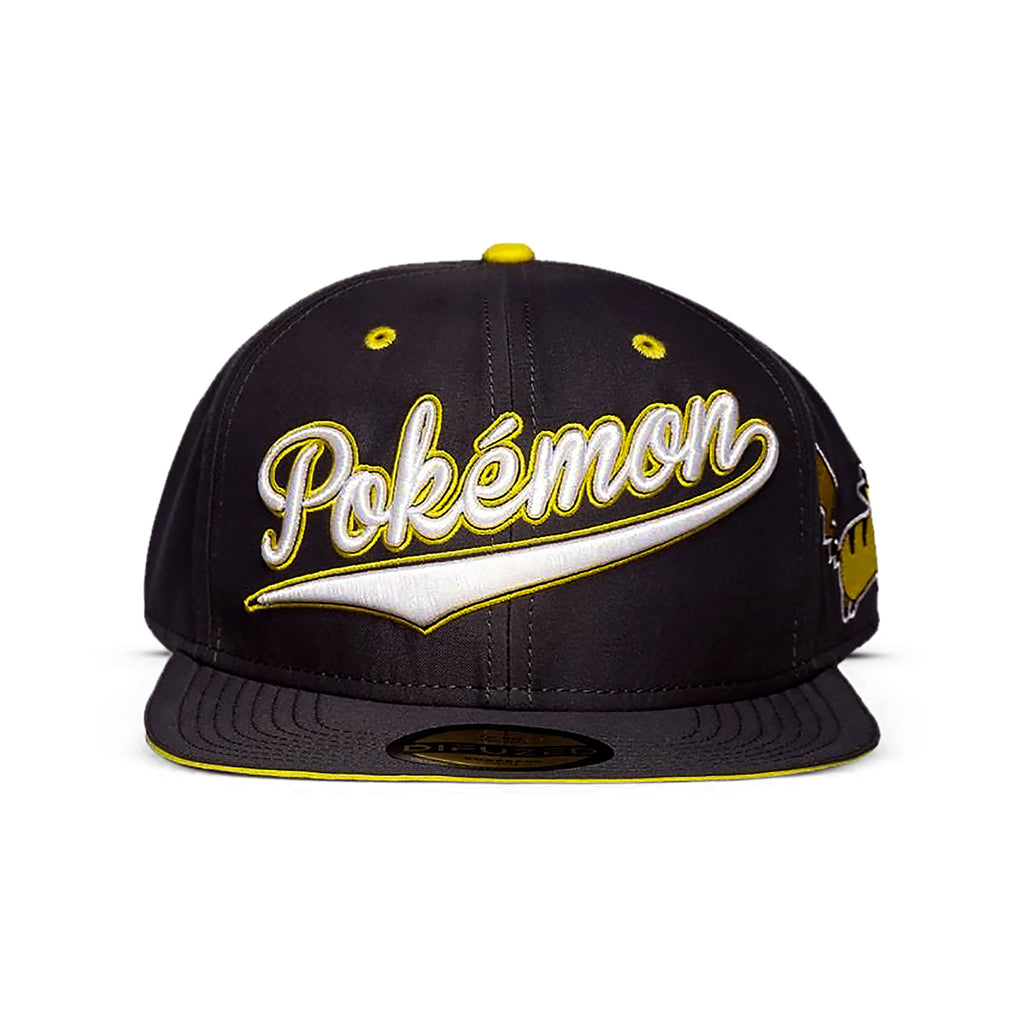 Image produit Pokemon - Casquette Snapback Logo noir