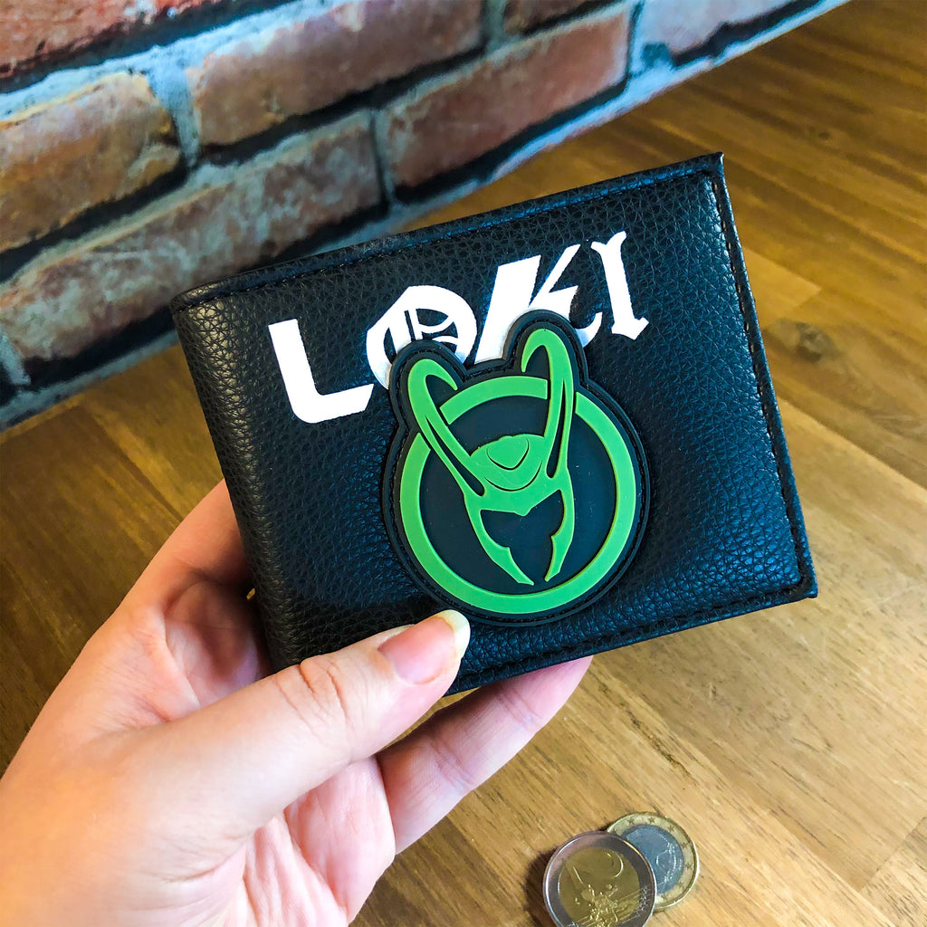 Productafbeelding Loki - Logo Badge Portemonnee zwart