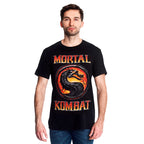 Productafbeelding Mortal Kombat - Logo T-shirt zwart