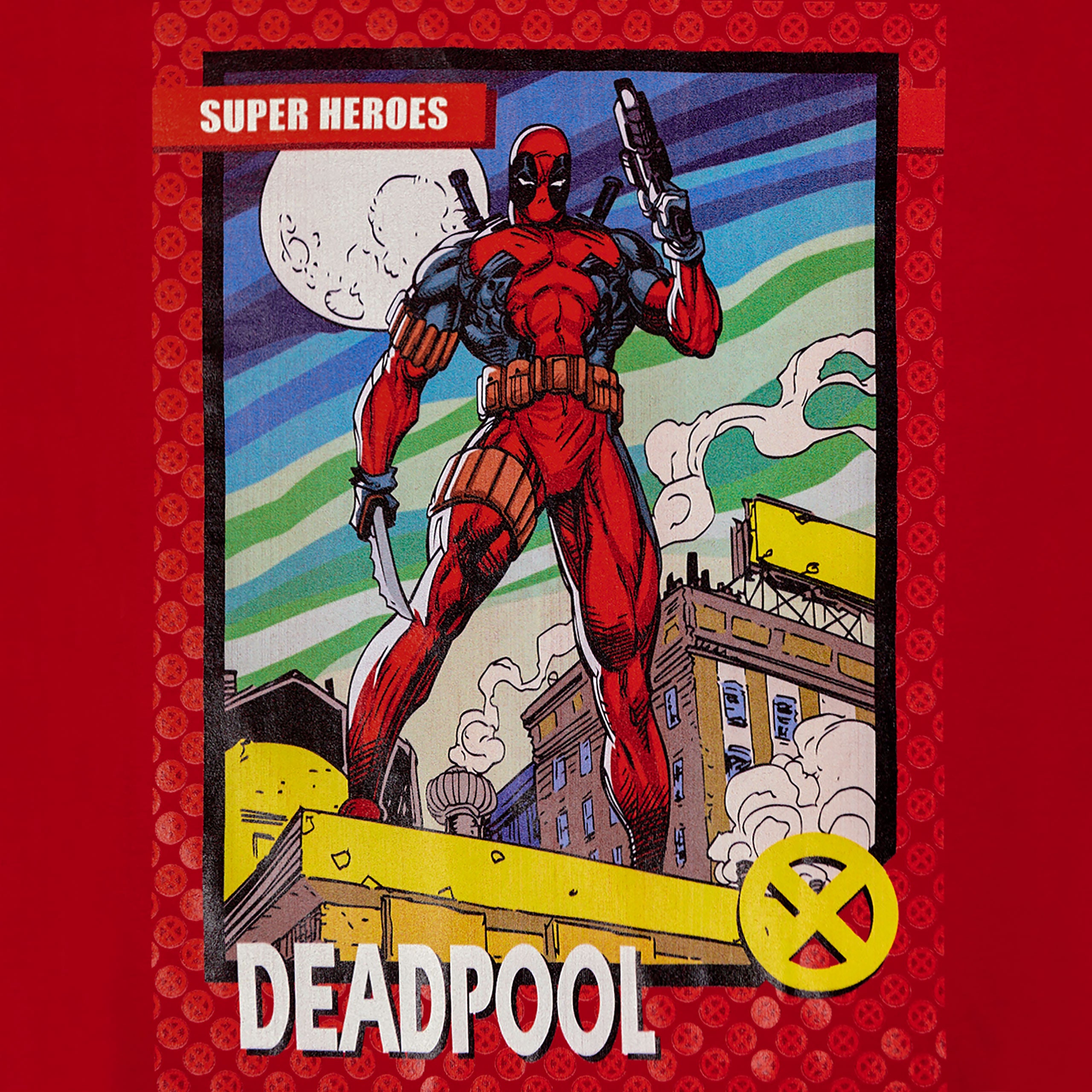 Image produit Deadpool - T-shirt Super Héros rouge