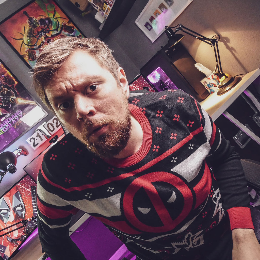 Productafbeelding Deadpool - Logo Gebreide Trui