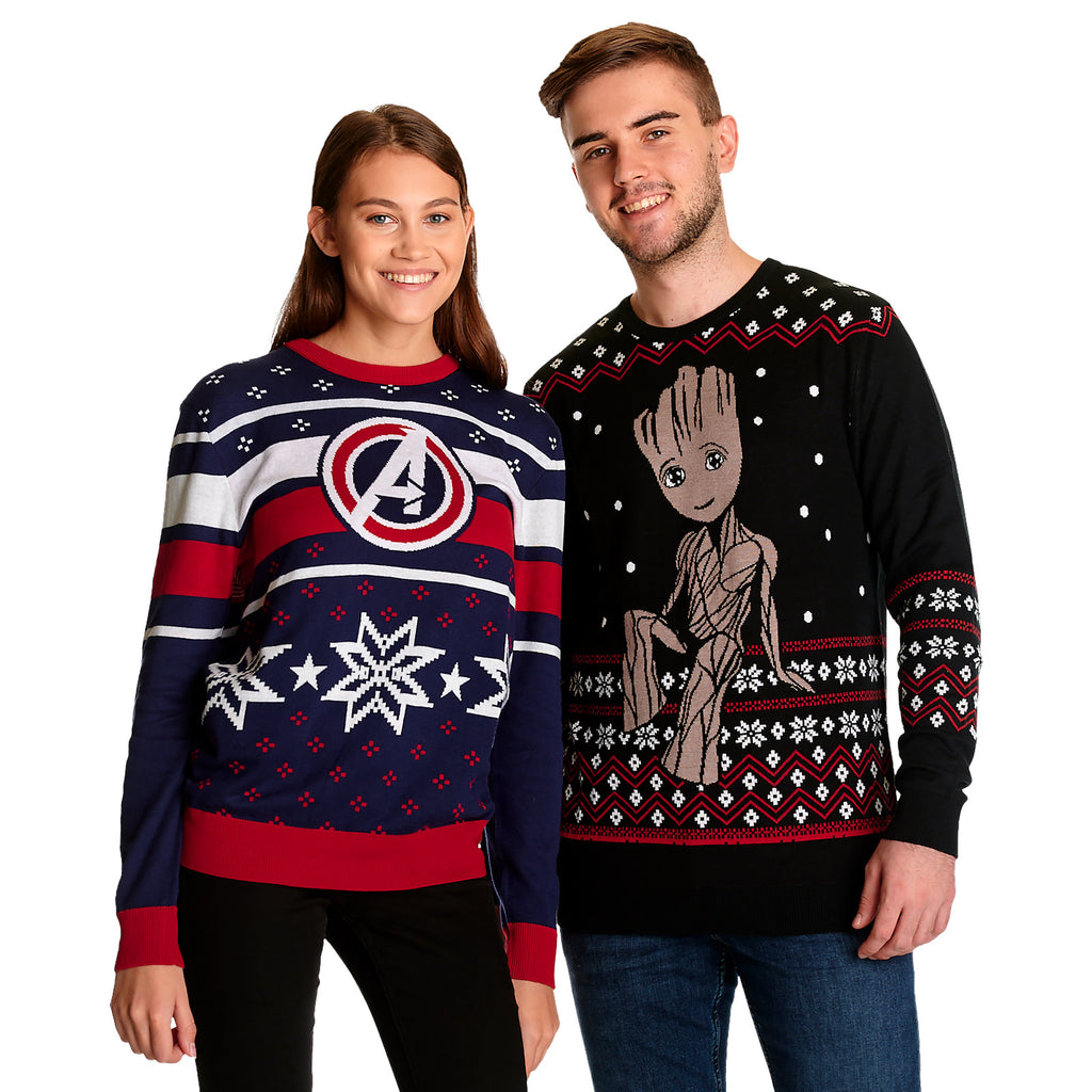 Productafbeelding Avengers - Logo Gebreide Trui