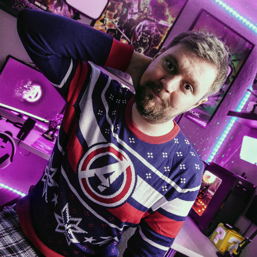 Produktbild Avengers - Logo Strickpullover