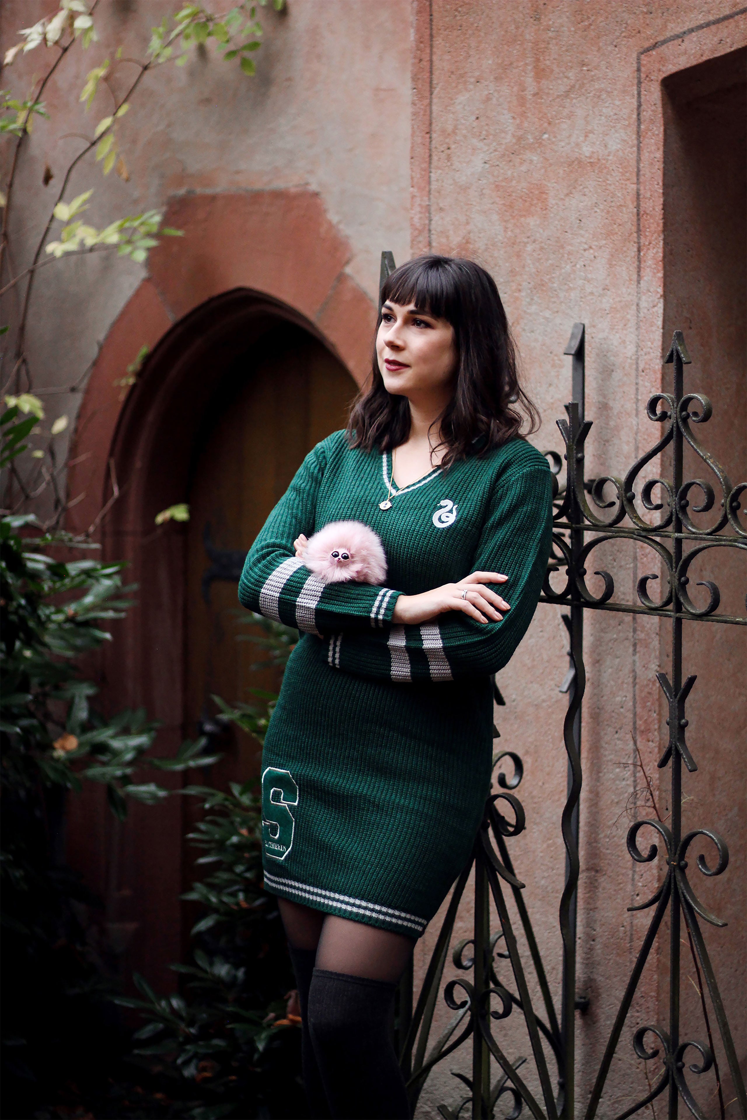 Image produit Harry Potter - Robe en tricot Slytherin verte