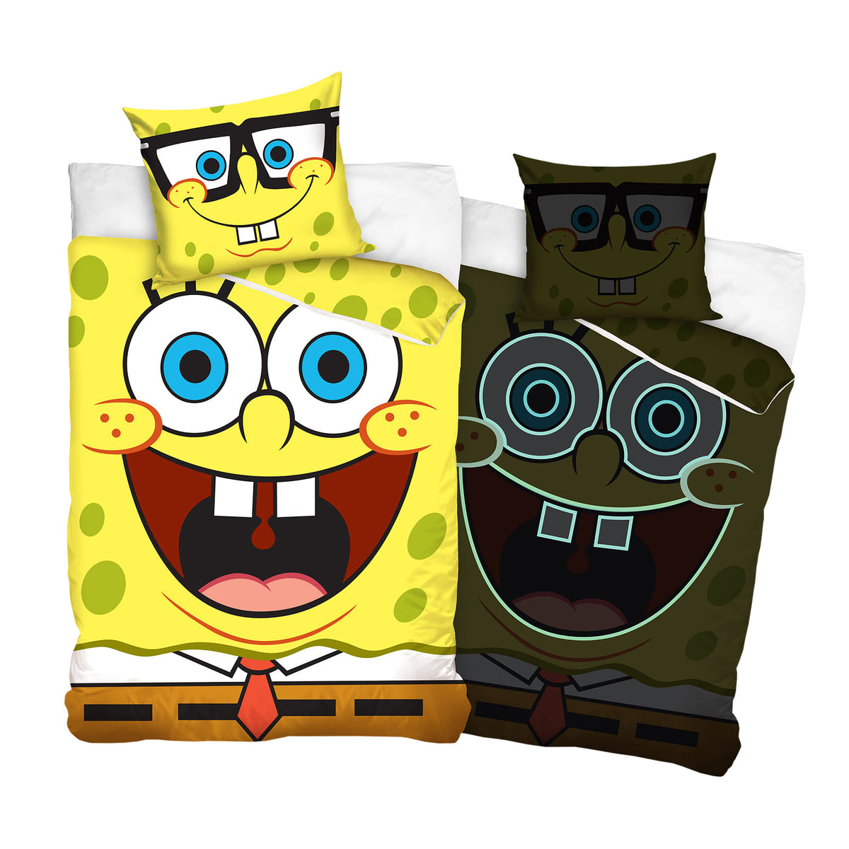 Image produit SpongeBob - Linge de lit phosphorescent