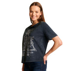 Produktbild Harry Potter - Heiligtümer des Todes T-Shirt Damen grau