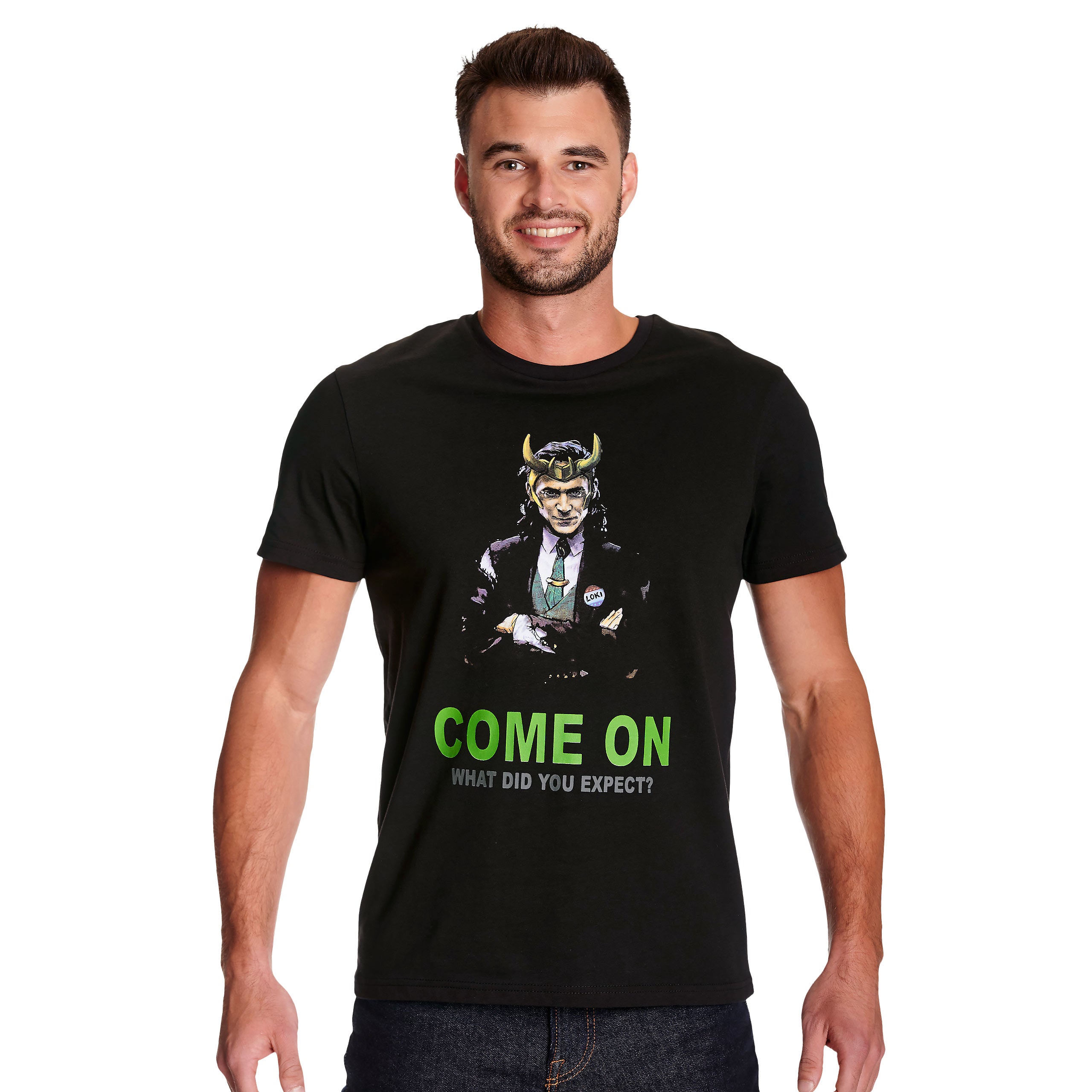 Produktbild Loki - Come on T-Shirt schwarz