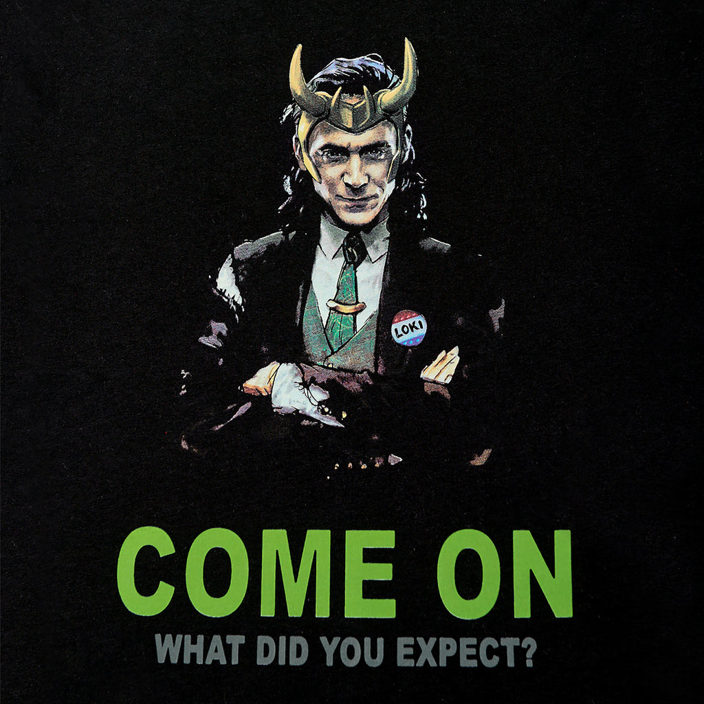Productafbeelding Loki - Come on T-shirt zwart