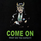 Productafbeelding Loki - Come on T-shirt zwart