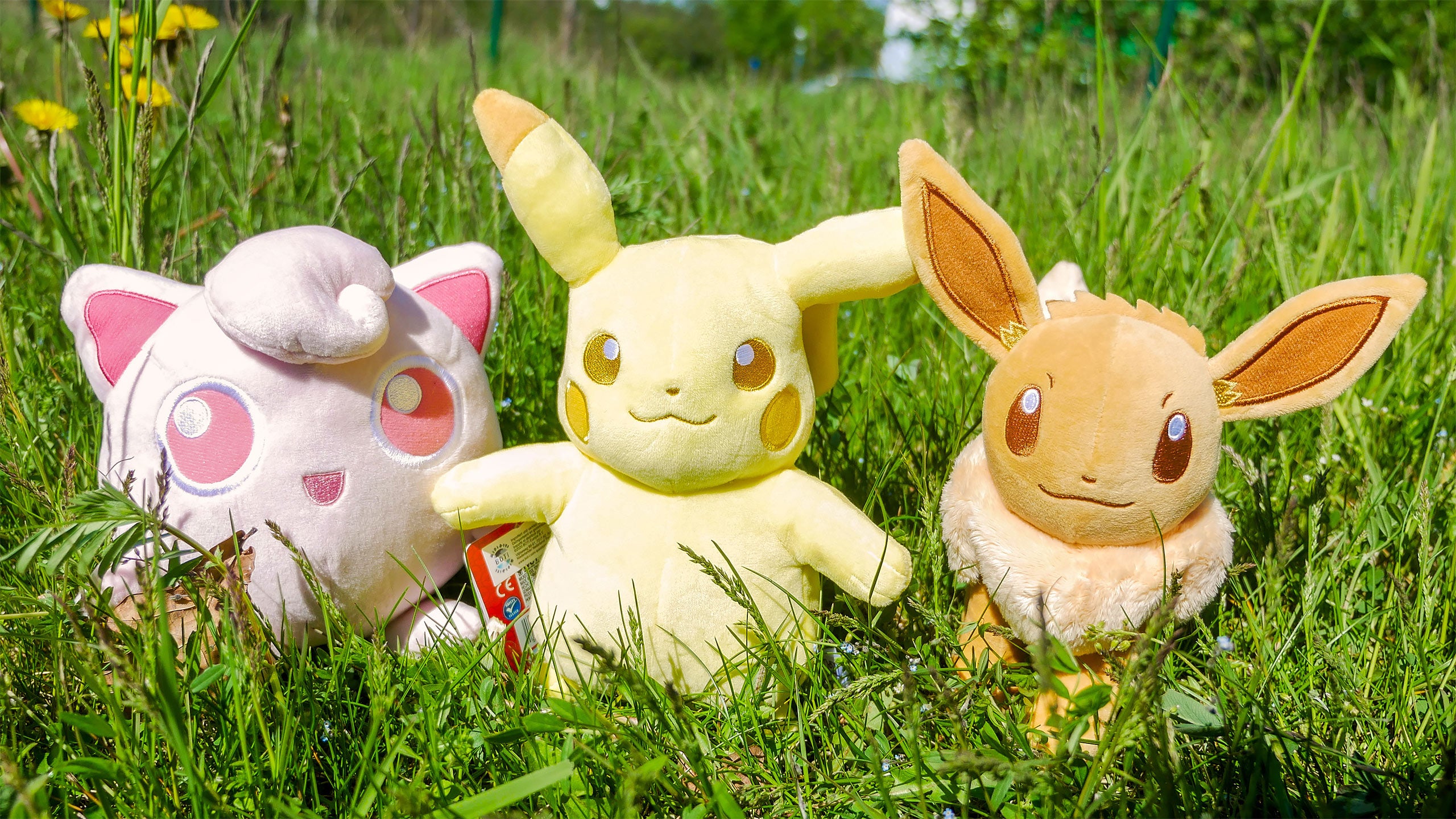 Image produit Pokemon - Figurine en peluche monochrome Eevee 22 cm