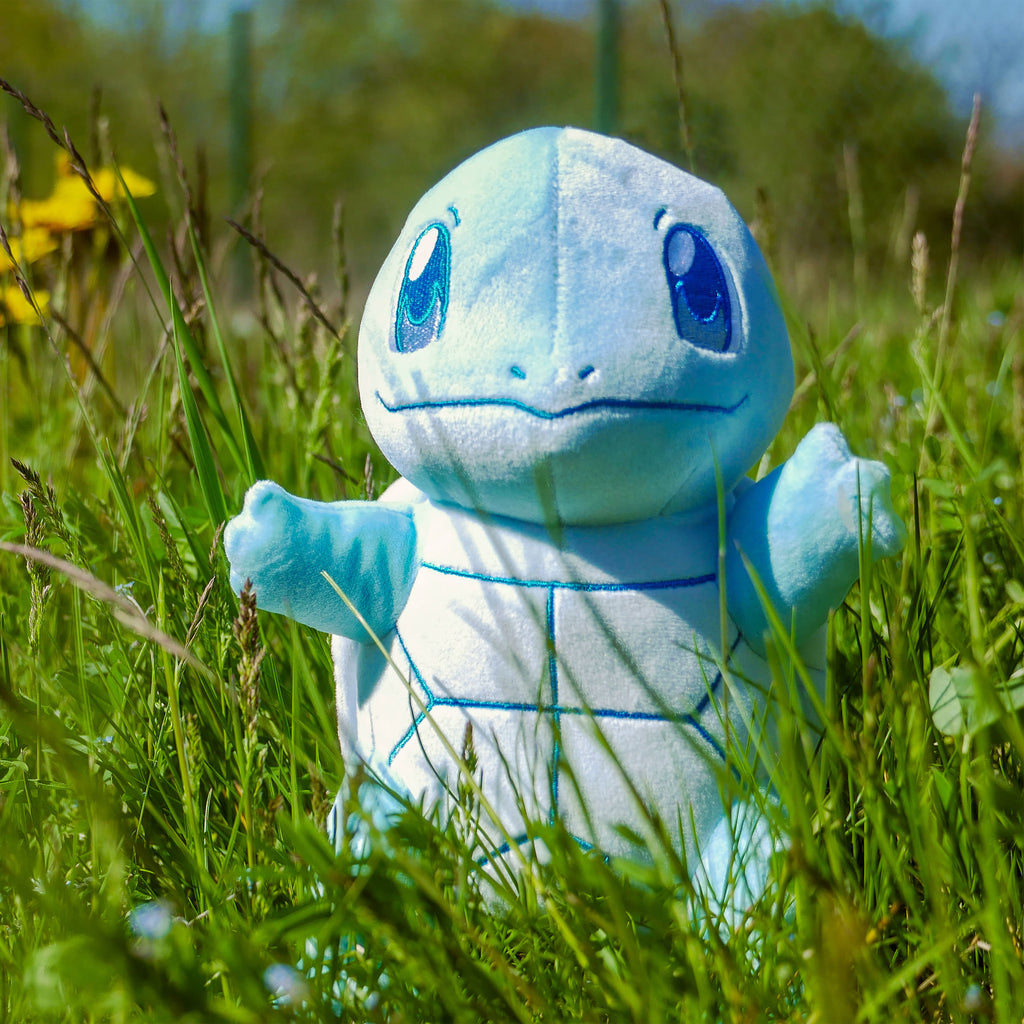 Productafbeelding Pokemon - Squirtle Monochroom Pluche Figuur 21 cm