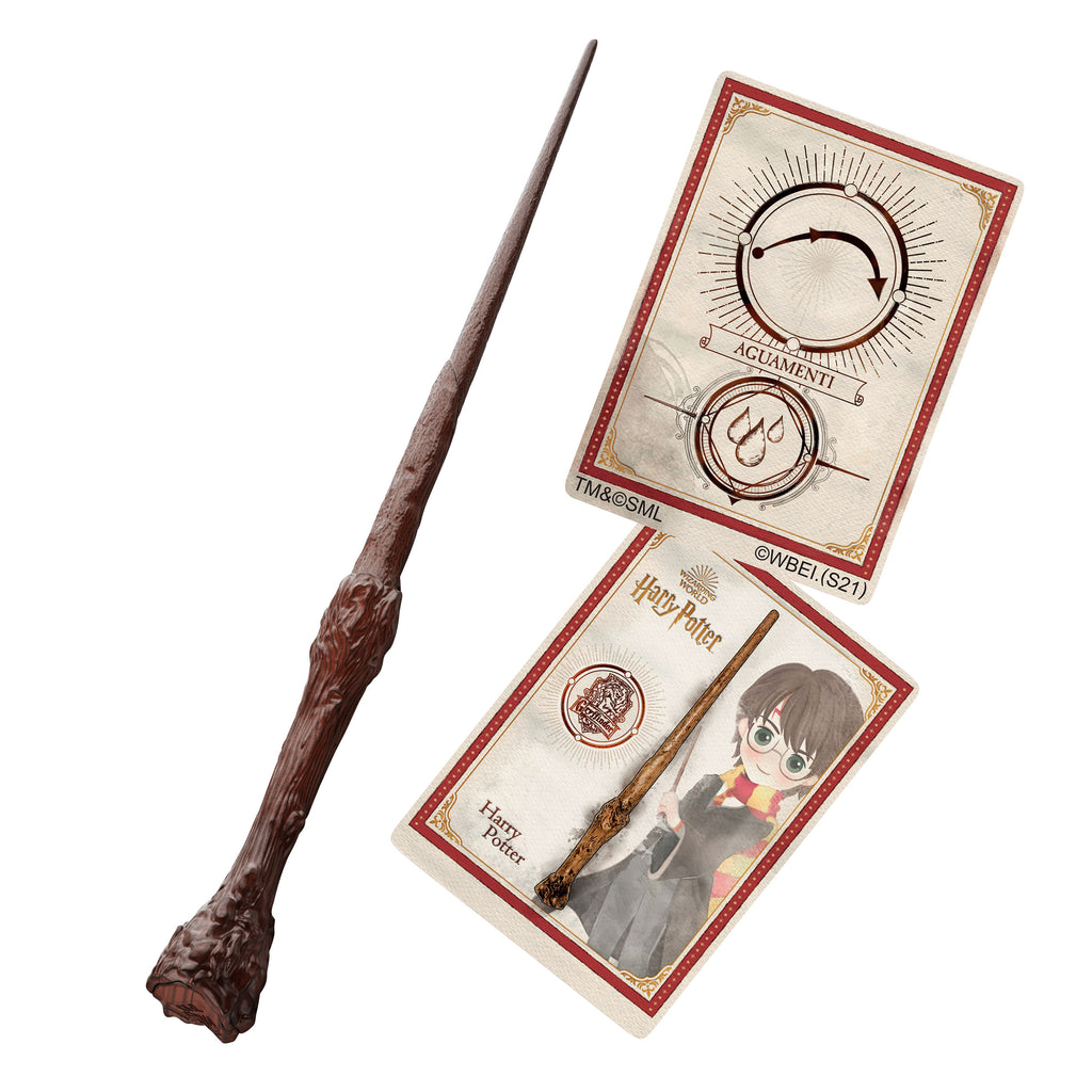 Image produit Harry Potter - Baguette magique avec carte de sortilèges