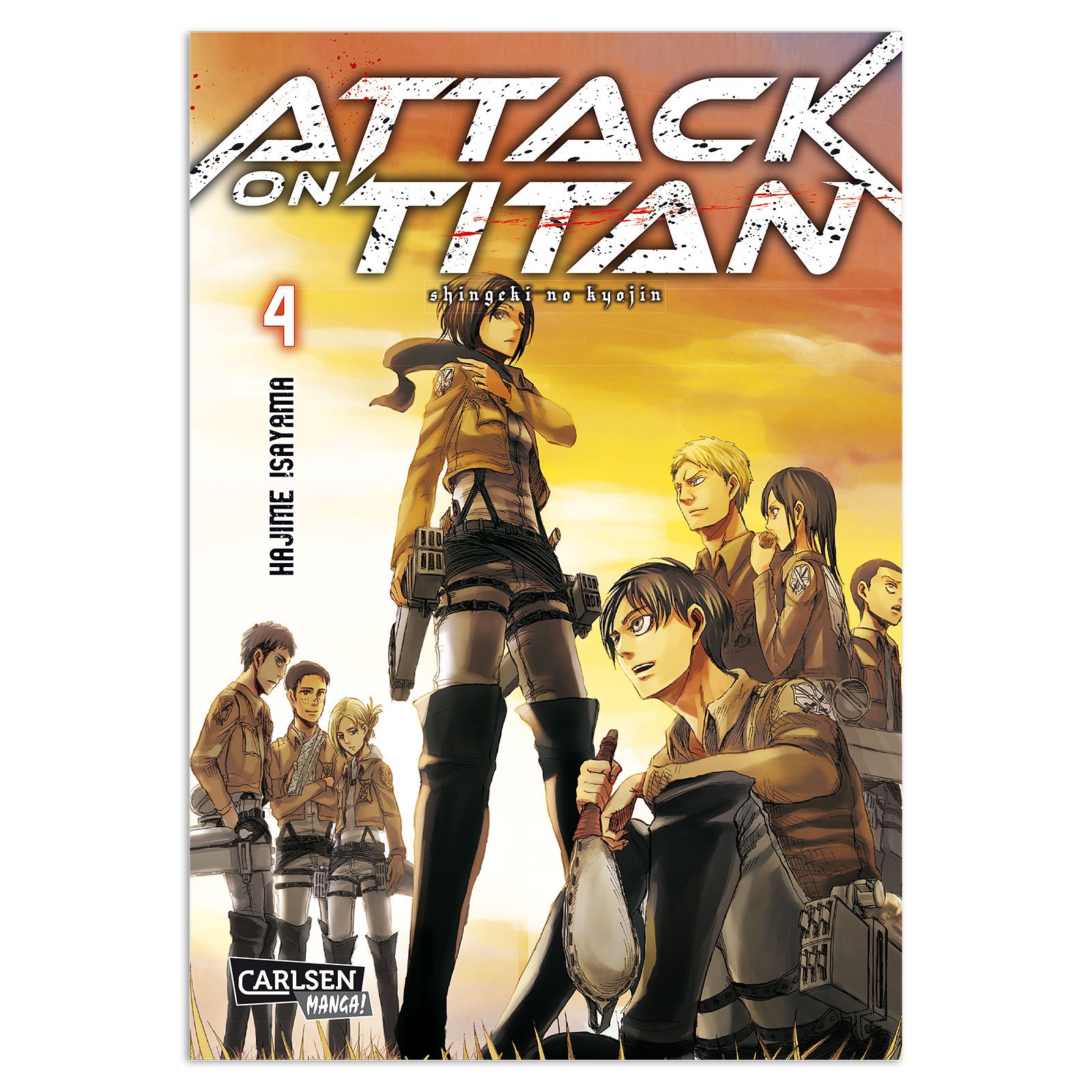 Image produit Attack on Titan - Tome 4 Broché