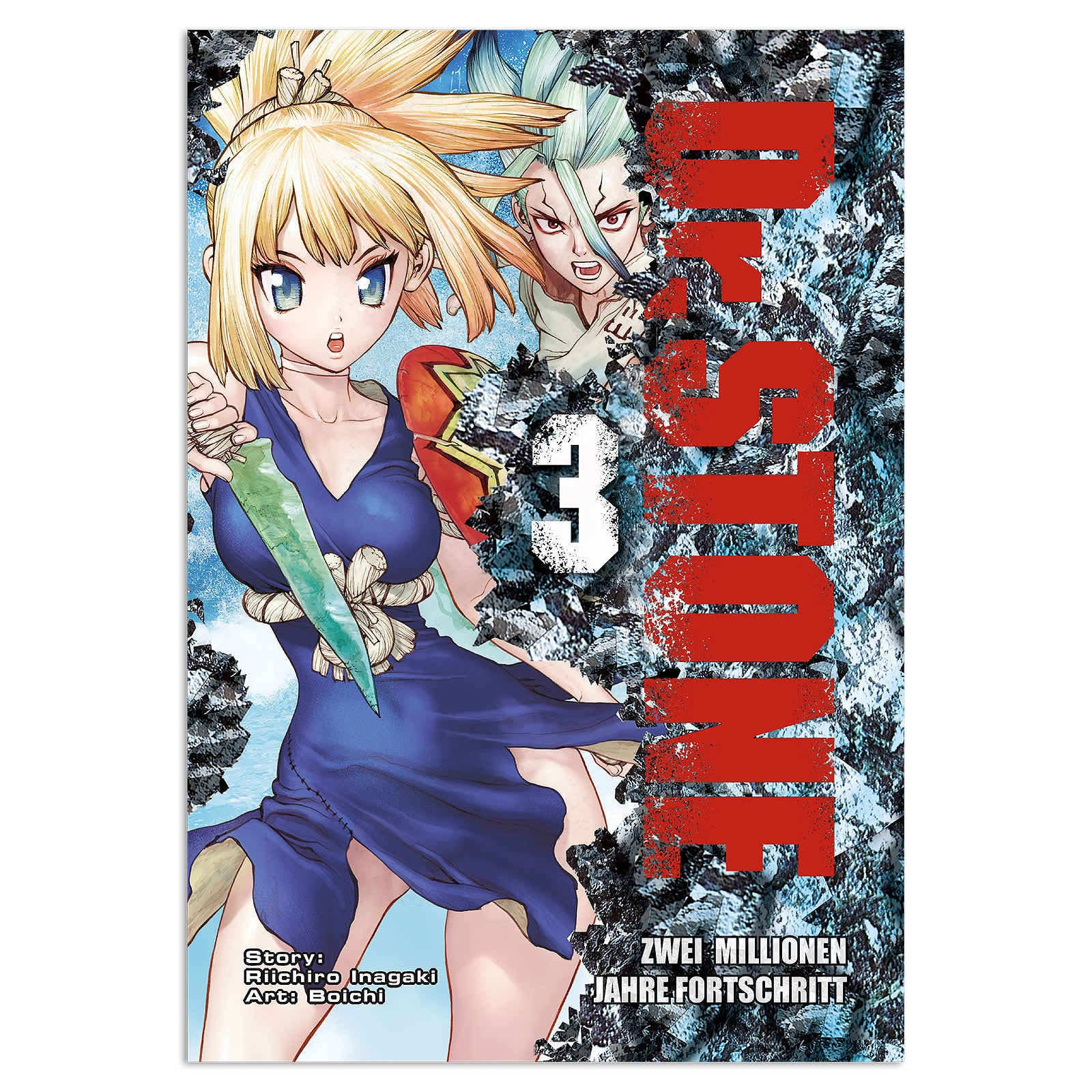Image produit Dr. Stone - Deux millions d'années de progrès Tome 3 Broché