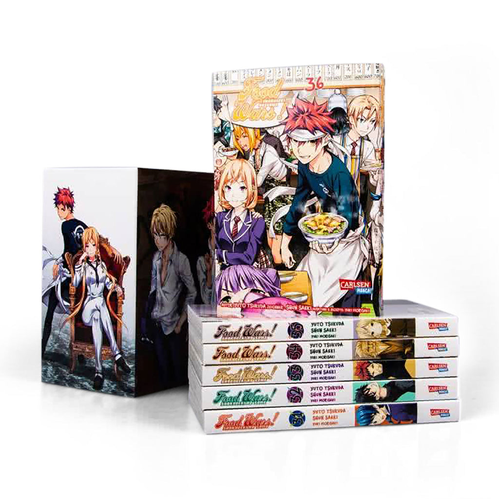 Image produit Food Wars - Shokugeki No Soma Tome 31-36 en Coffret Collector avec Extra