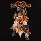 Image produit Kingdom Hearts - T-shirt familial noir