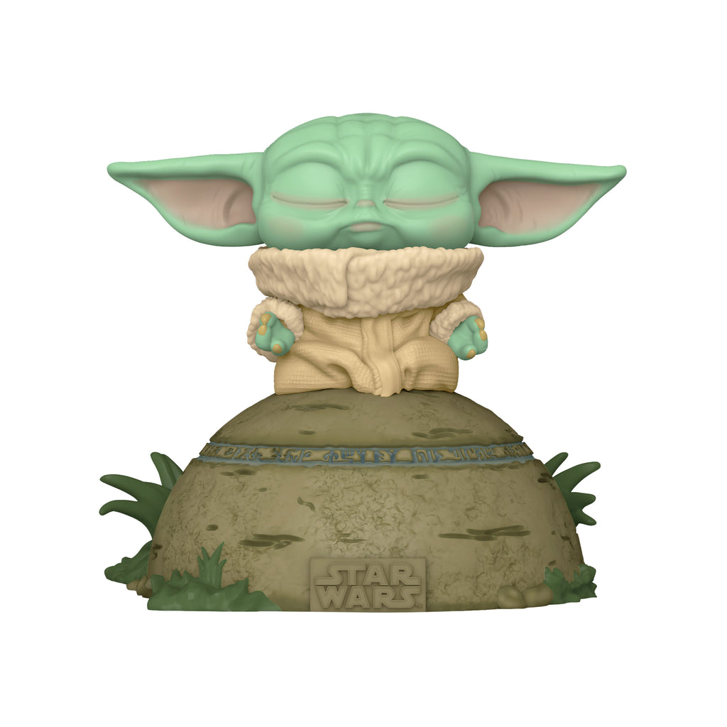 Image produit Figurine Funko Pop Grogu Utilisant la Force avec Effets de Lumière et de Son - Star Wars The Mandalorian