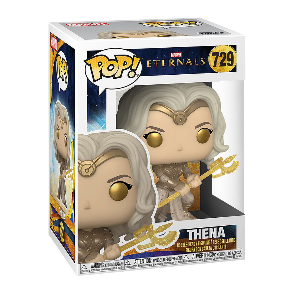 Image produit Eternals - Thena Funko Pop Figurine à tête branlante