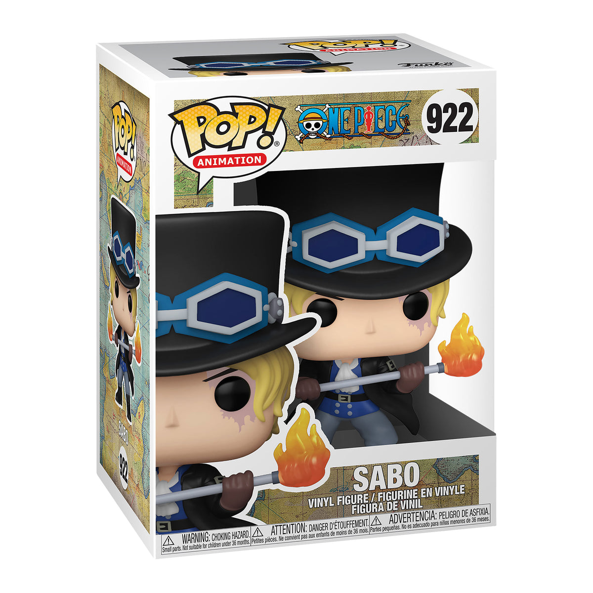 Image produit One Piece - Figurine Funko Pop Sabo