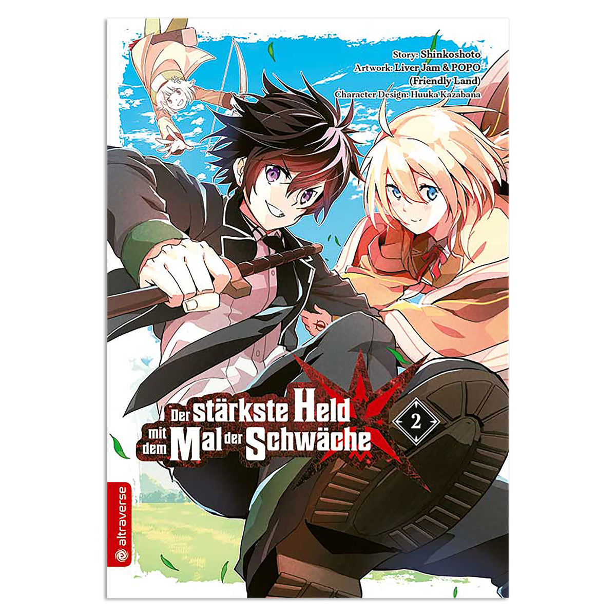 Image produit Le héros le plus fort avec la marque de faiblesse - Tome 2 Broché