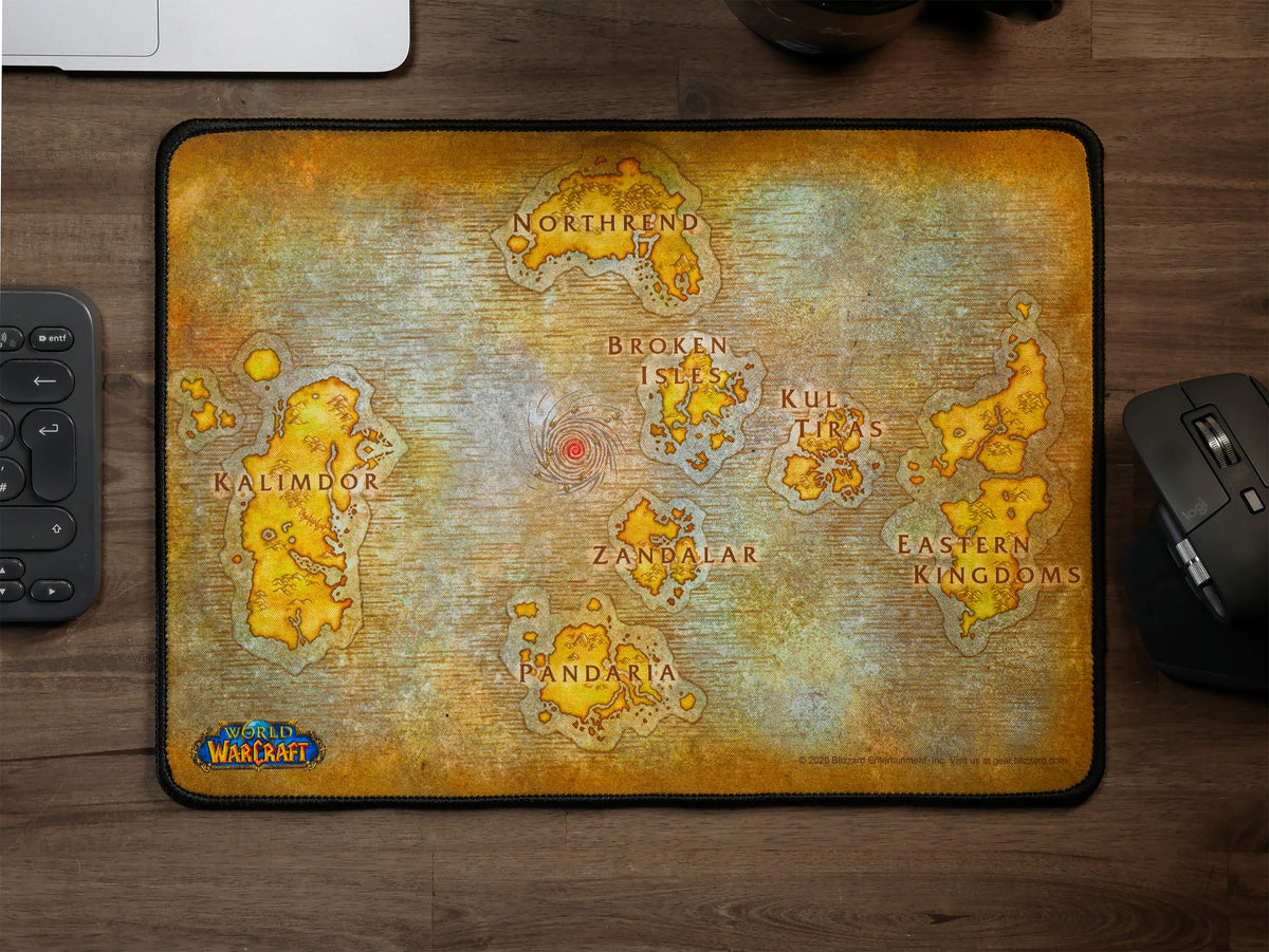 Produktbild World of Warcraft - Map Mousepad